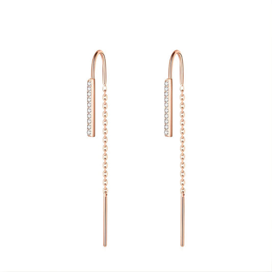 Boucles d'oreilles Chaine longue OR