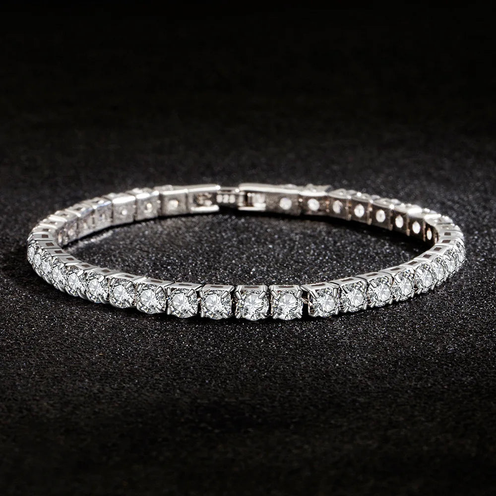 Bracelet Argent Tennis
