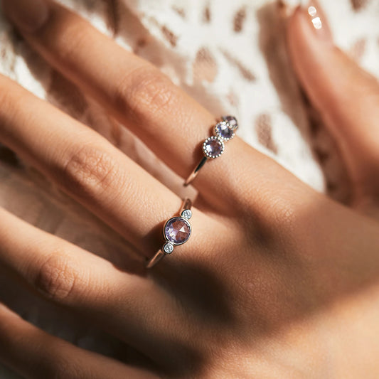 Bague Pierre Violette