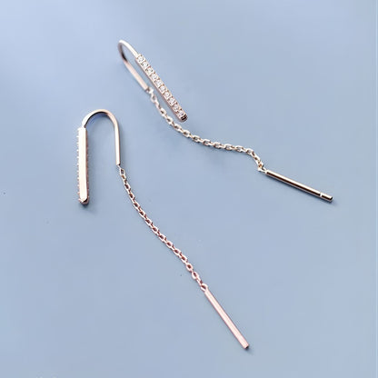 Boucles d’oreilles Chaîne longue