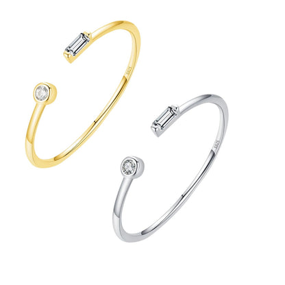 Bague Argent Love Match