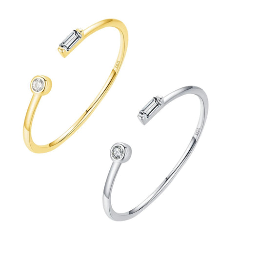 Bague Argent Love Match