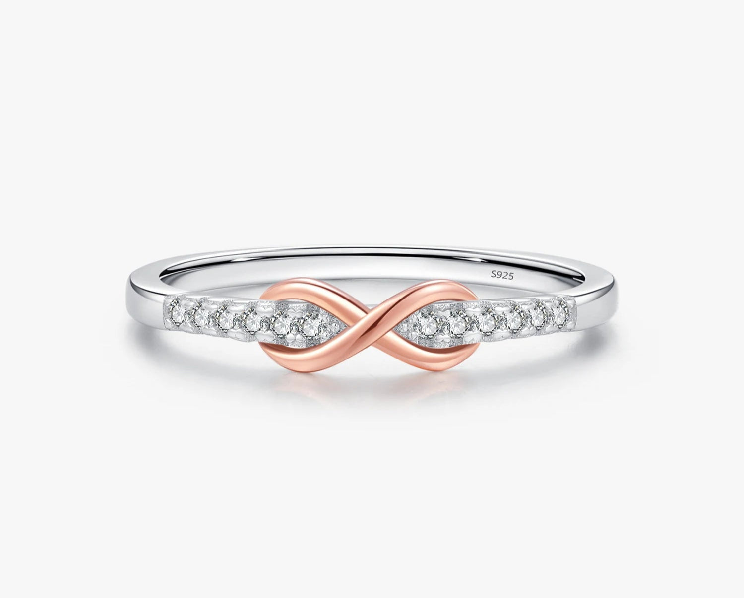 Bague Fiancailles Infini