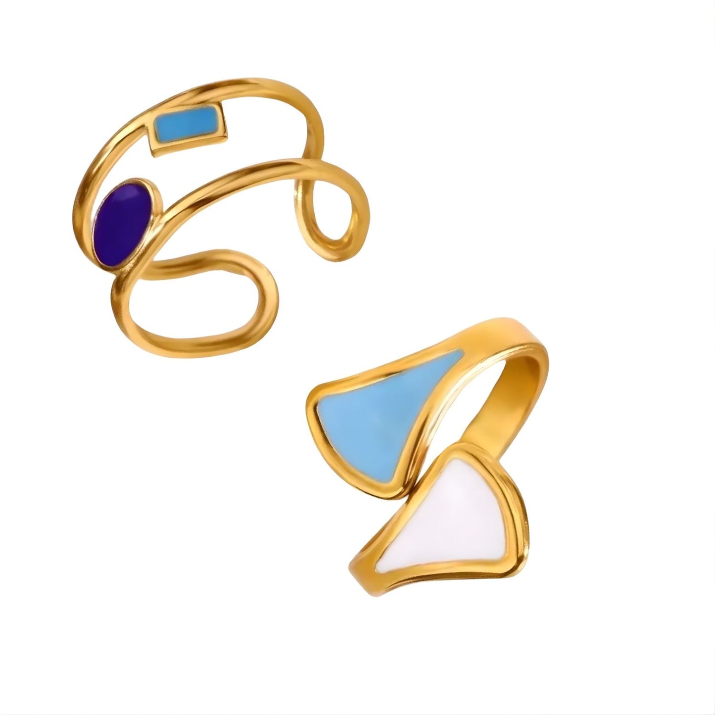 Bague Géométrique