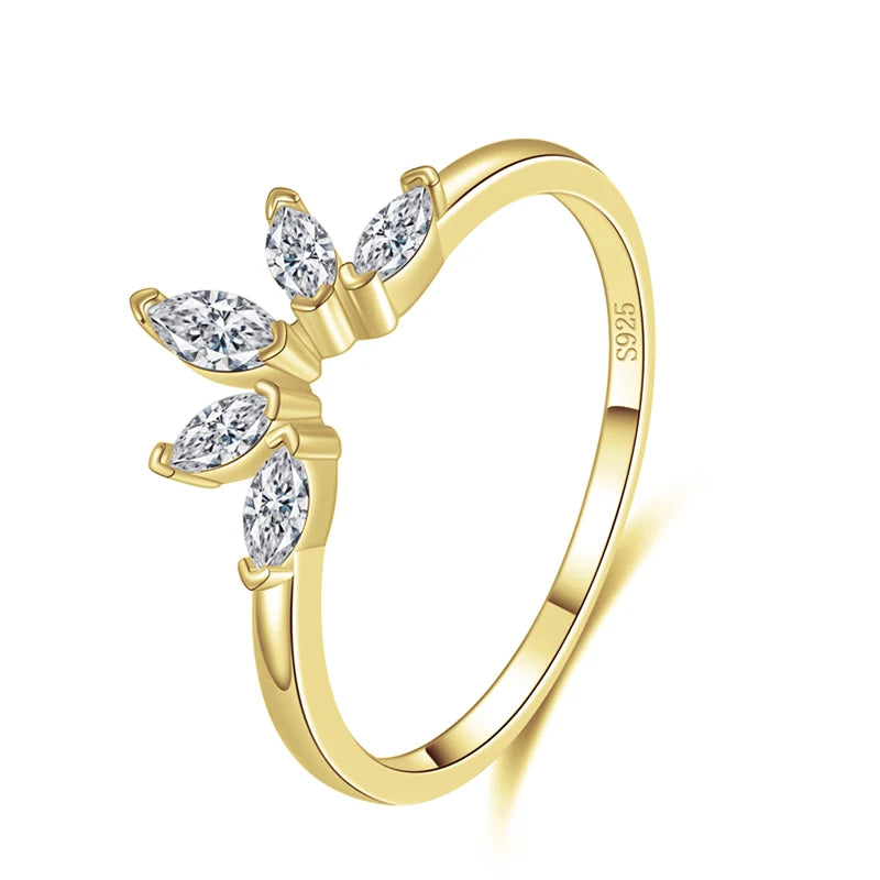 Bague Princesse Couronne Or