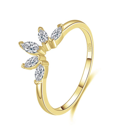 Bague Princesse Couronne Or