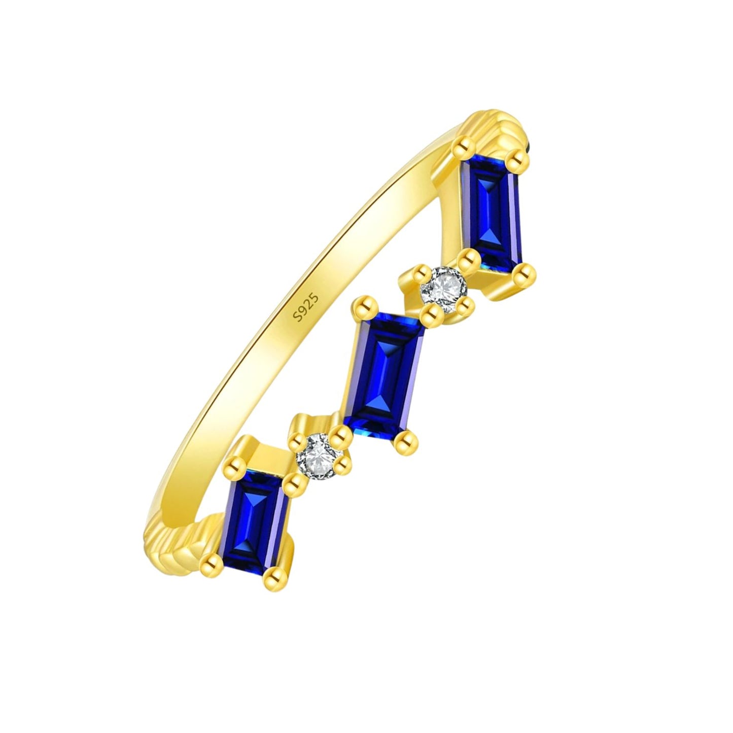Bague Vintage Bleue