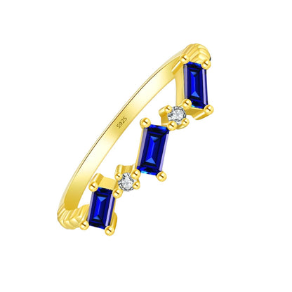 Bague Vintage Bleue
