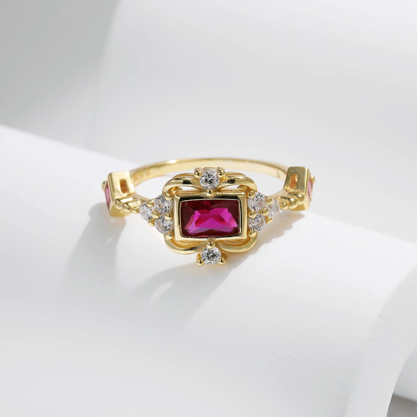 Bague_Vintage Rubis