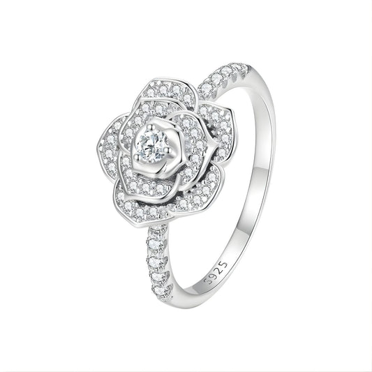 Bague de Fiancailles Camelia