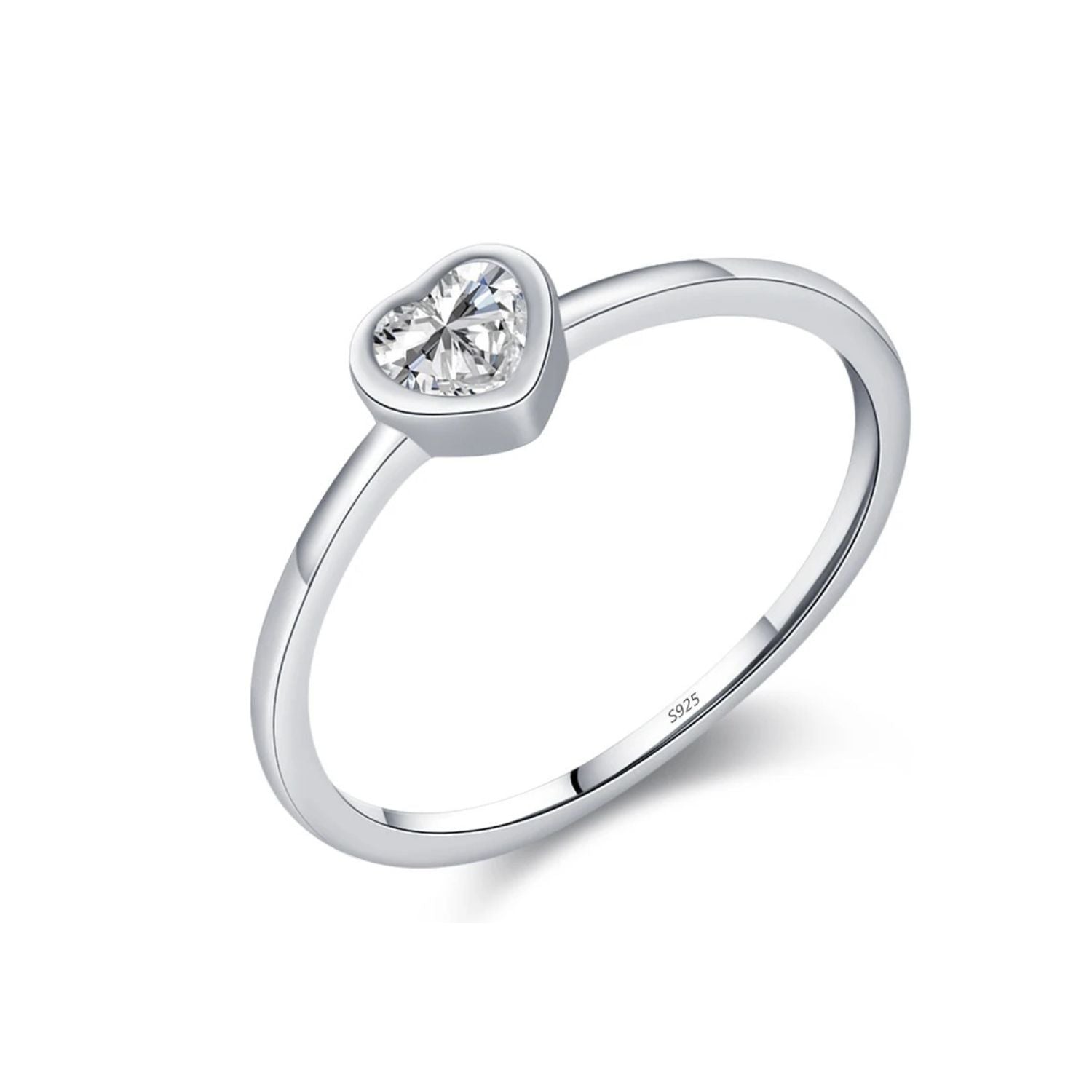 Bague de Fiançailles Coeur