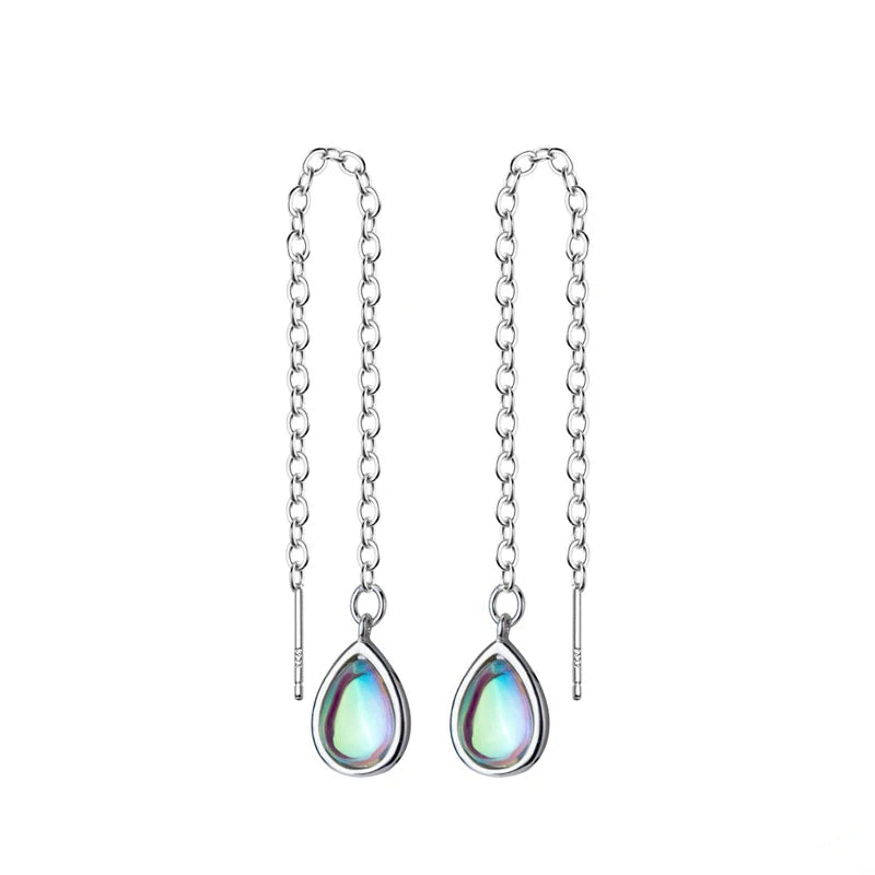 Boucles d'oreilles Pendantes Goutte d'eau