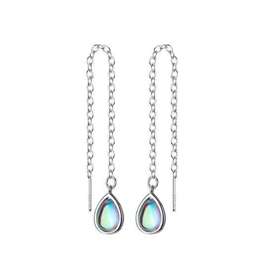 Boucles d'oreilles Pendantes Goutte d'eau