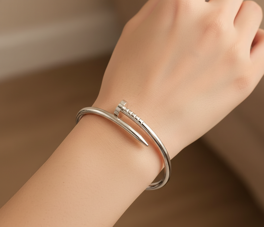 Bracelet Acier Inoxydable Clou Main