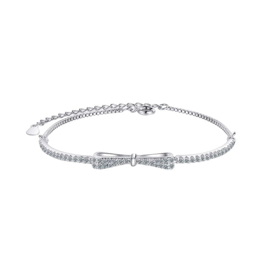 Bracelet Argent Nœud Papillon
