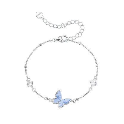 Bracelet Argent Papillon