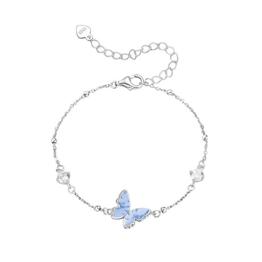 Bracelet Argent Papillon