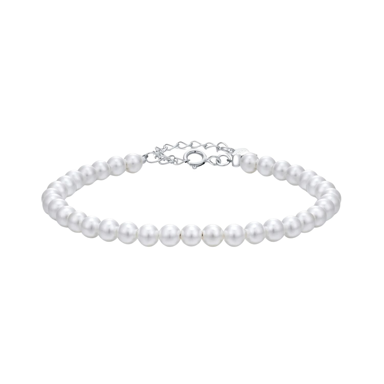 Bracelet Argent Perles