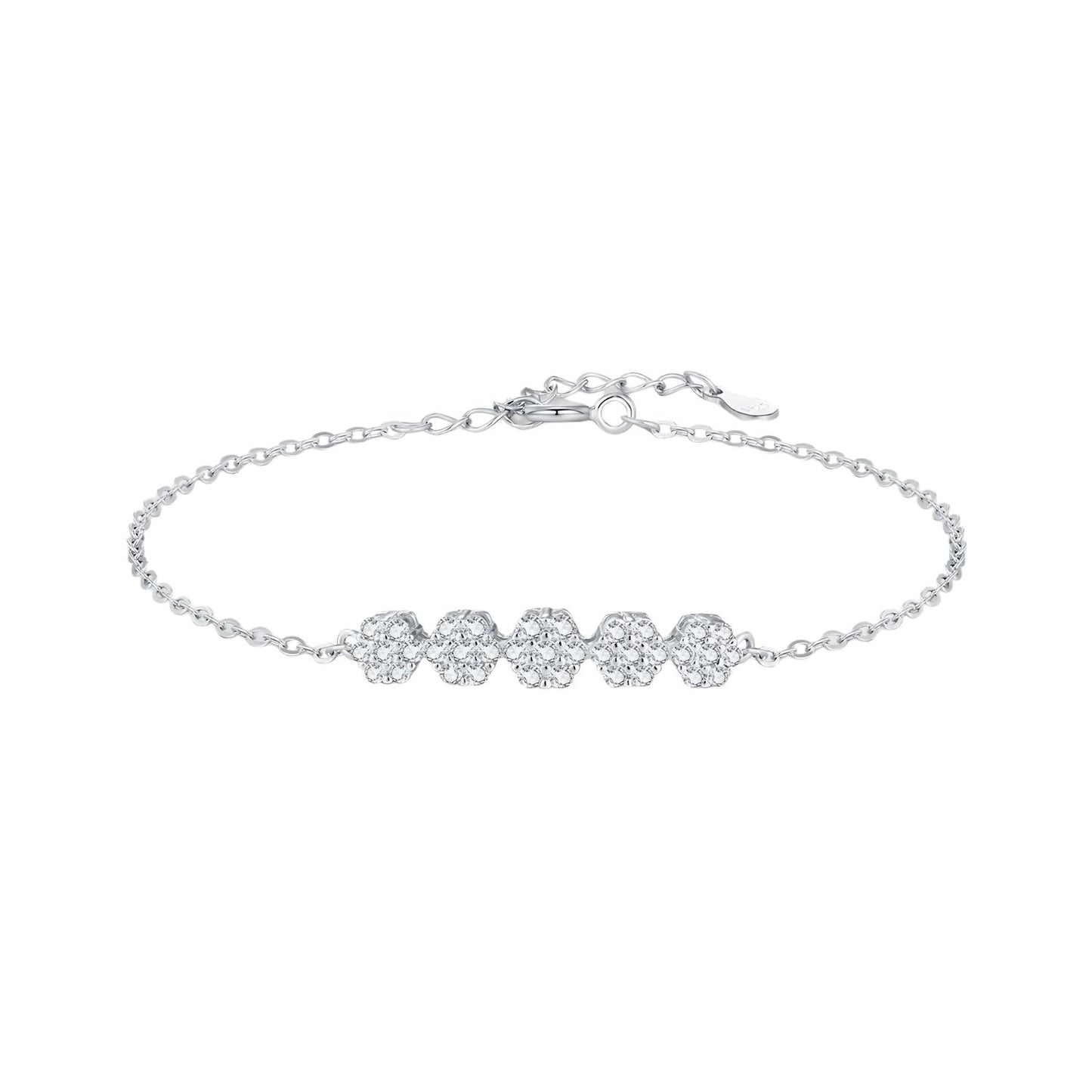 Bracelet Chaîne de Fleurs