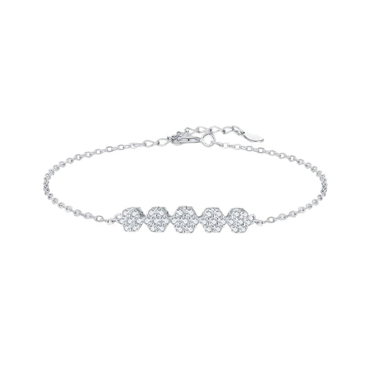 Bracelet Chaîne de Fleurs