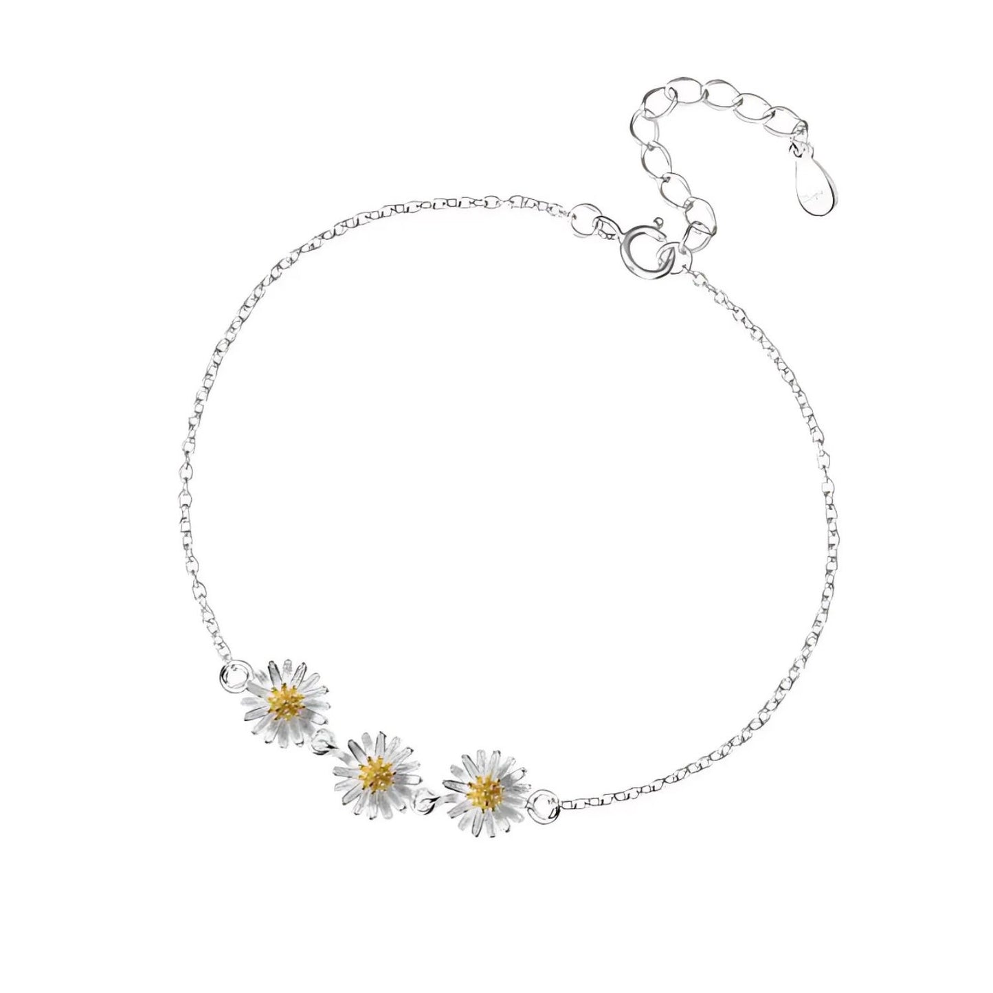 Bracelet Fleurs Marguerites