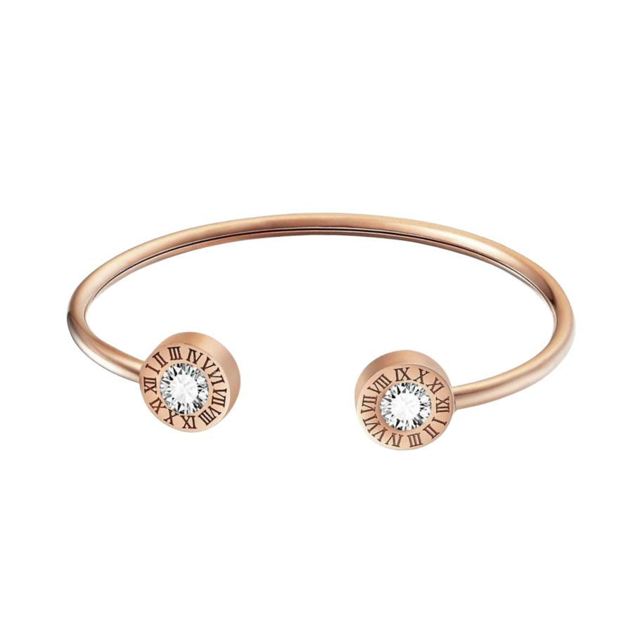 Bracelet Jonc Cadran Romain