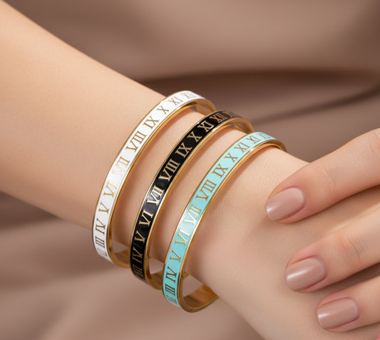 Bracelet Jonc Chiffres Romains Modèle