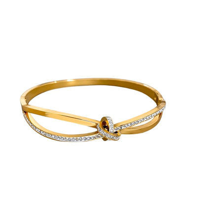 Bracelet Jonc Croisé