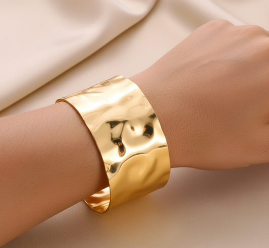 Bracelet Jonc Doré Prestige Poignet