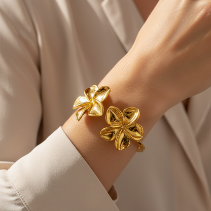 Bracelet Jonc Fleurs Modele