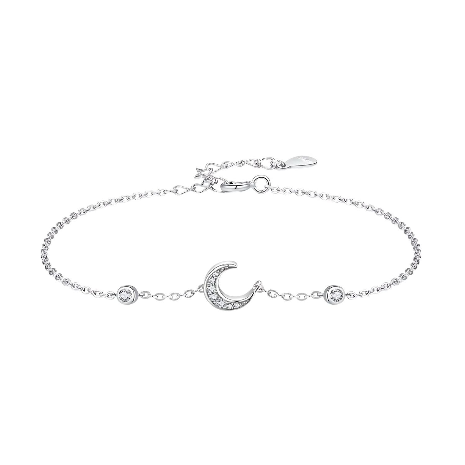 Bracelet Lune Scintillante
