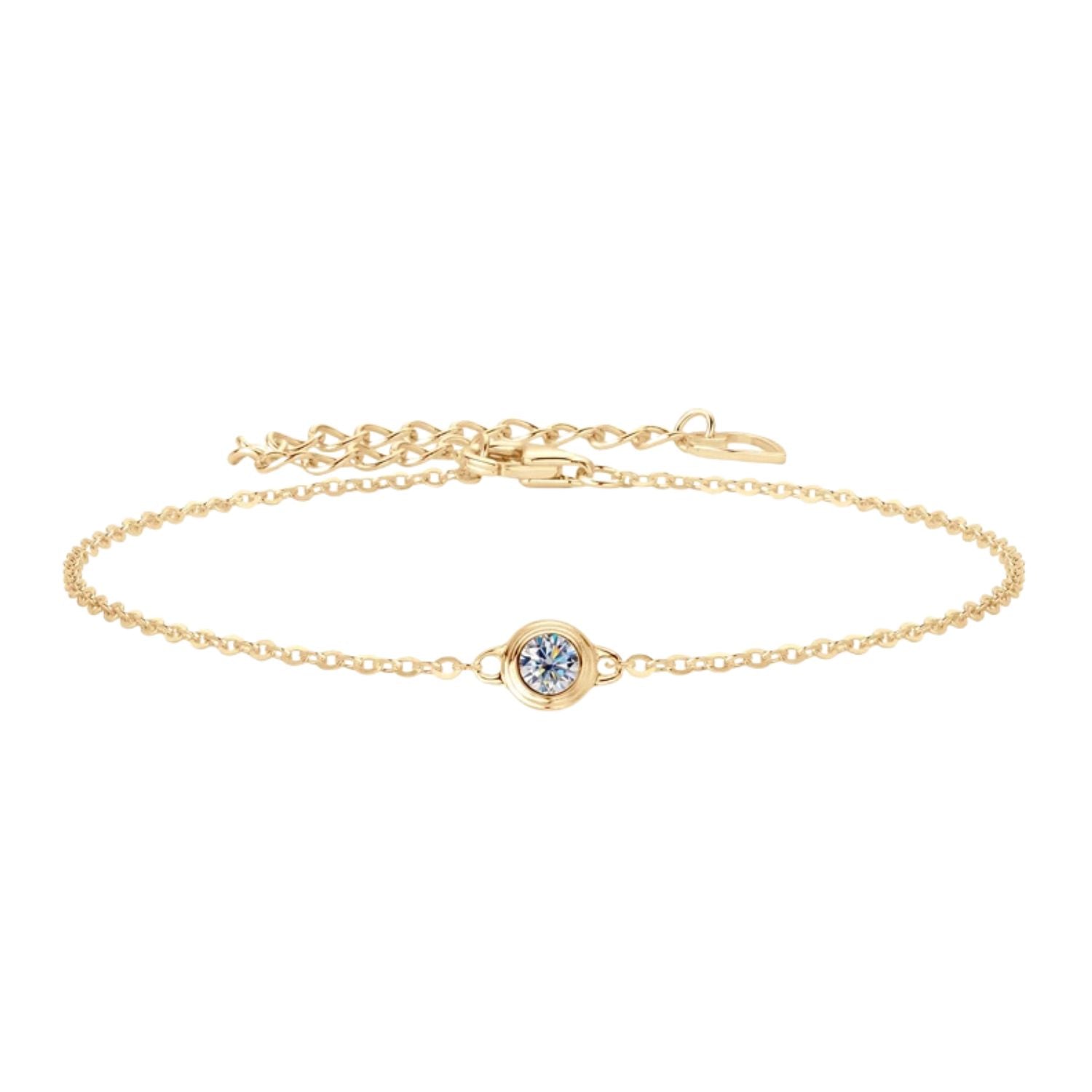 Bracelet Moissanite Aurore