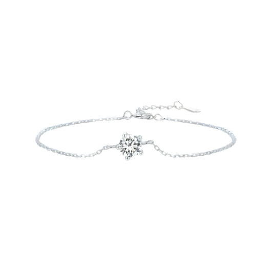 Bracelet Moissanite Étoile Polaire