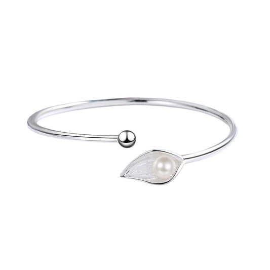 Bracelet Perle Argentée