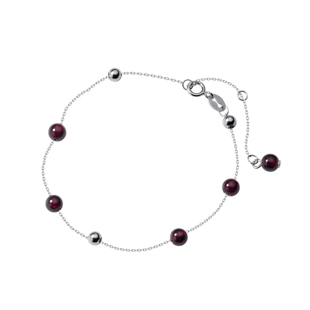 Bracelet Perles de Grenat