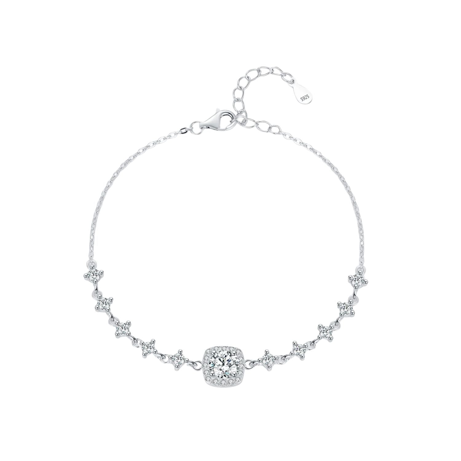 Bracelet ciel d'argent
