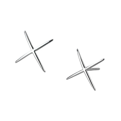 Clous d’oreilles croix