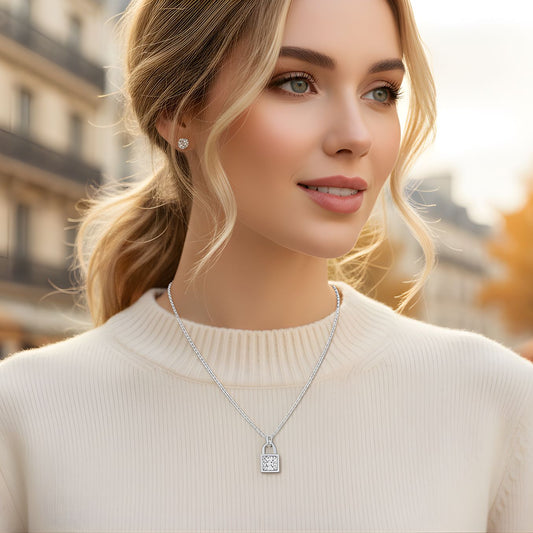 Collier Argent Cadenas