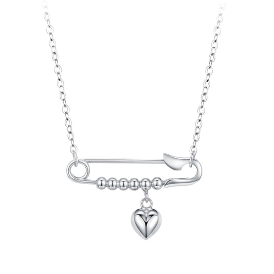 Collier Argent Epingle à nourrice