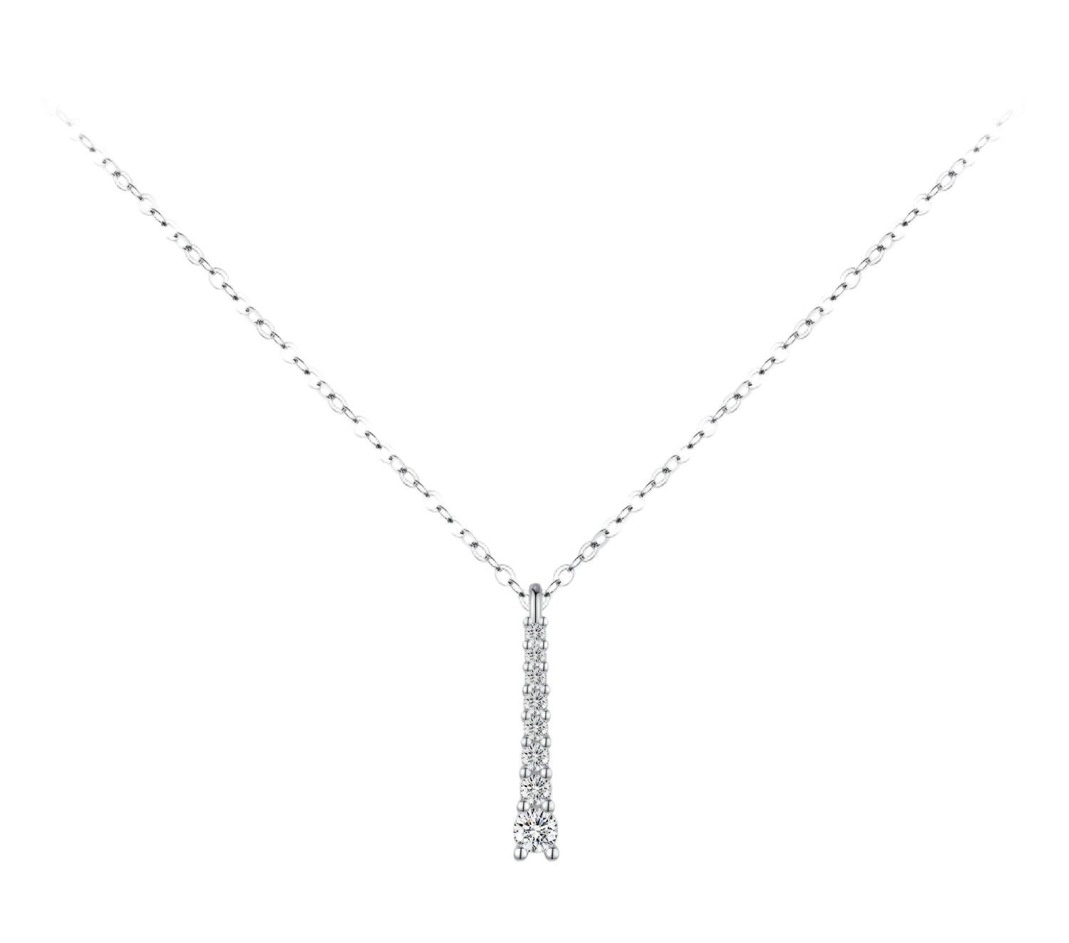 Collier Argent Tour Eiffel