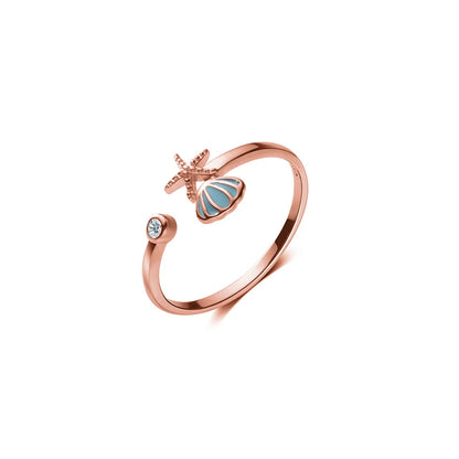 Bague Coquillage Etoilé