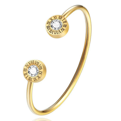 Bracelet Jonc Cadran Romain