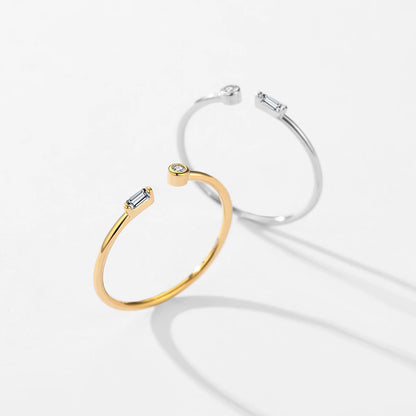 Bague Argent Love Match