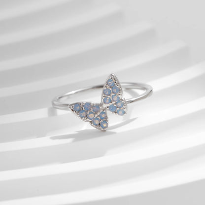 Bague Argent Papillon