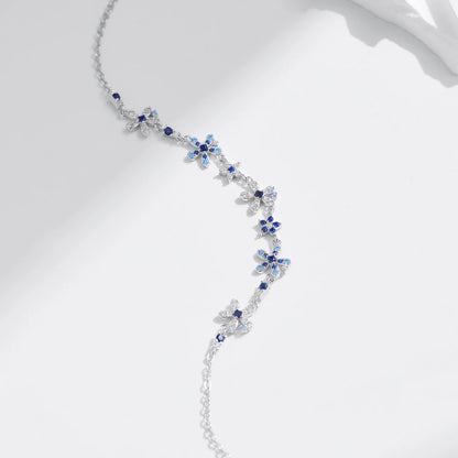 Bracelet Fleurs Étoilées