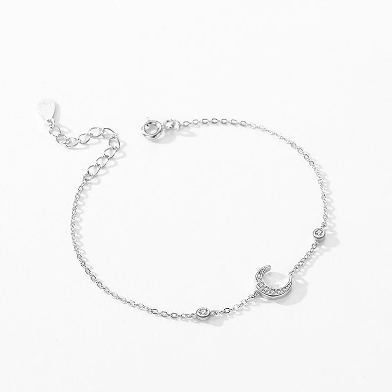 Bracelet Lune Scintillante