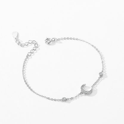 Bracelet Lune Scintillante