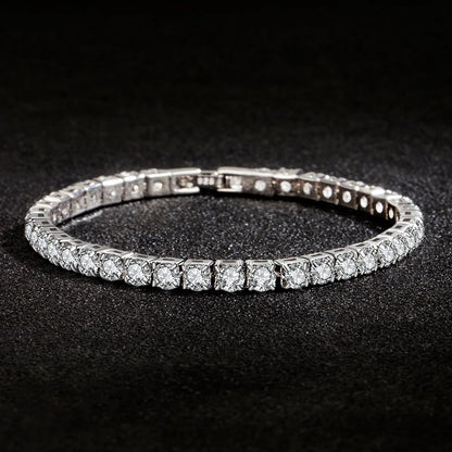 Bracelet Argent Tennis