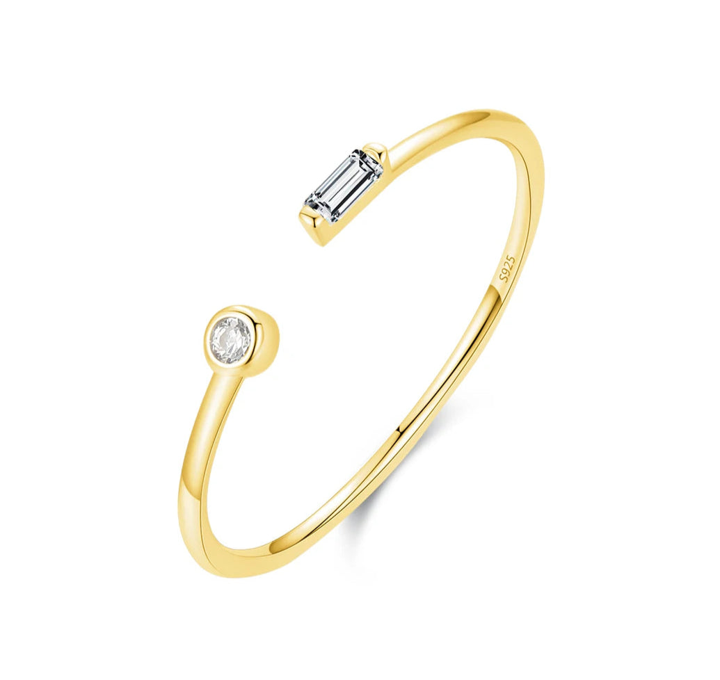 Bague Argent Love Match