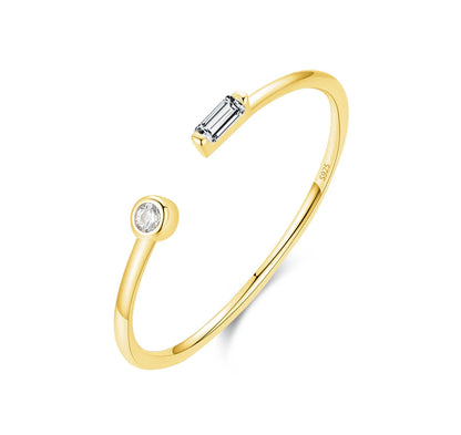 Bague Argent Love Match